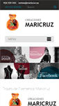 Mobile Screenshot of maricruz.es